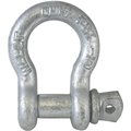 Fehr 316 Anchor Shackle, 316 in Trade, 025 ton Working Load, Commercial Grade, Steel, Galvanized 44636